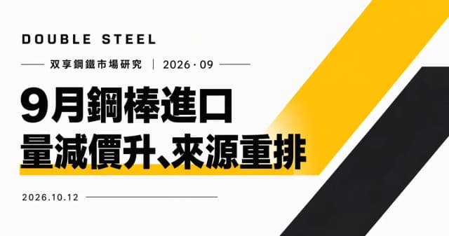 Taiwan Round Bar Import Market Analysis: September 2026